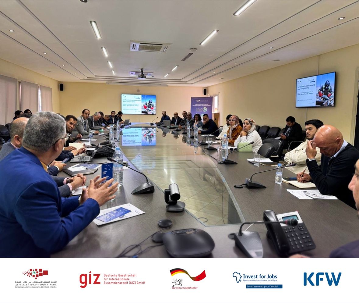 CRI BMK, April 27, 2024: Presentation workshop for the Invest for Job (IFE) fund, intended for investors in the region.