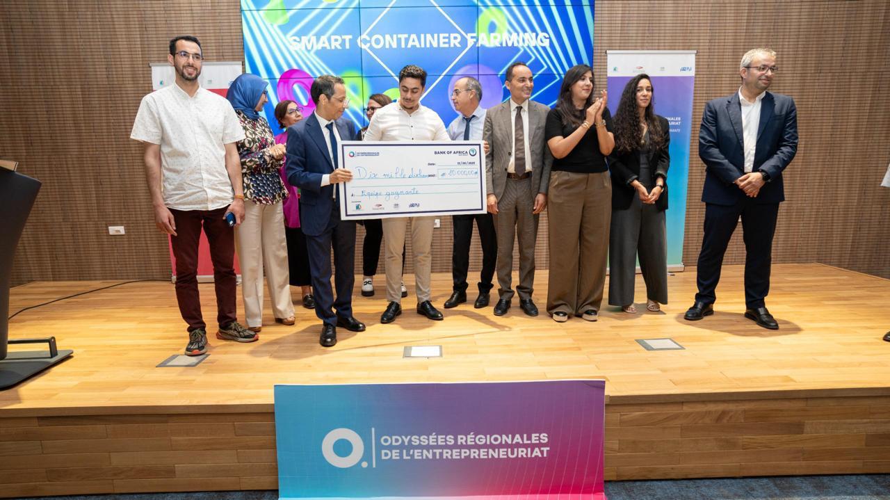 Cérémonie de clôture de la 3ème édition des Odyssées Régionales de l’Entrepreneuriat BMK